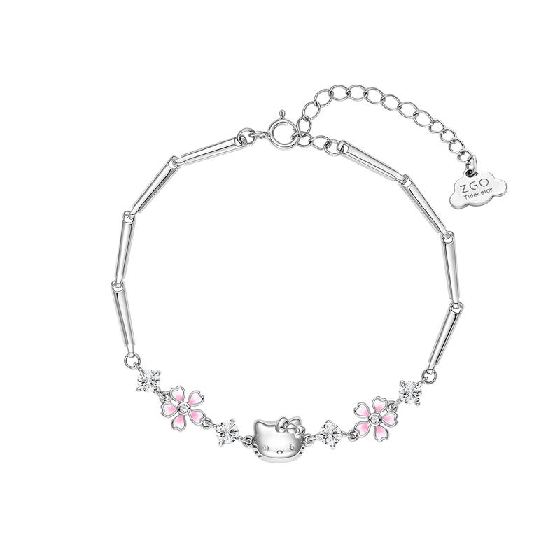 Sanrio Hello Kitty Sterling Silver Bracelet