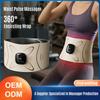Waist Massager Full-Burning Abdomen Support Belt with Microcurrent Hot Compress Exercise and Sweat Inducing