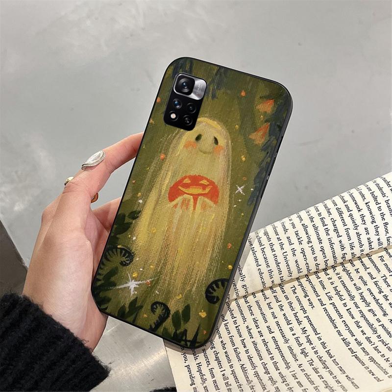 

Phone Case For Xiaomi Poco C71 15T 14T Pro Redmi note 15 14 14 13 Pro Redmi A5 15C 13C Cute Cartoon Ghost Redmi Note 13 Pro 4G