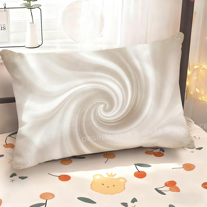 Swirling Abstract Pattern Pillowcase Suitable For Sofa Bedroom Car Pillow Cover Cushion Rectangular Back Cushion