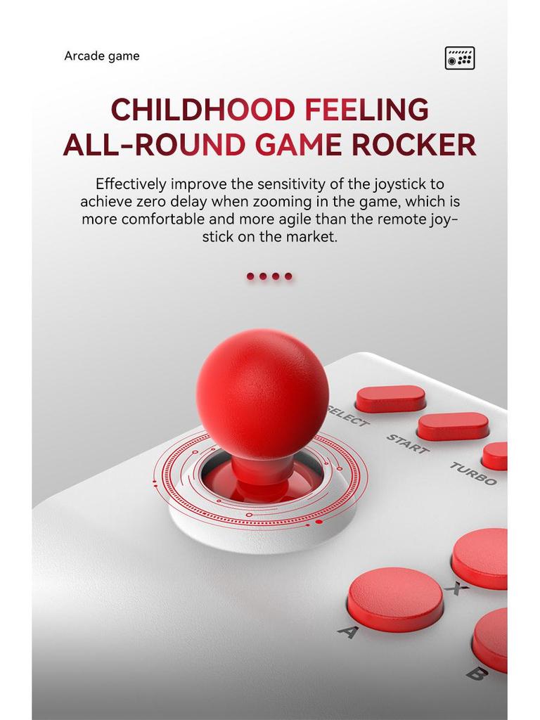 Arcade Joystick for King of Fighters & Street Fighter - Android, iOS, PC & TV Controller