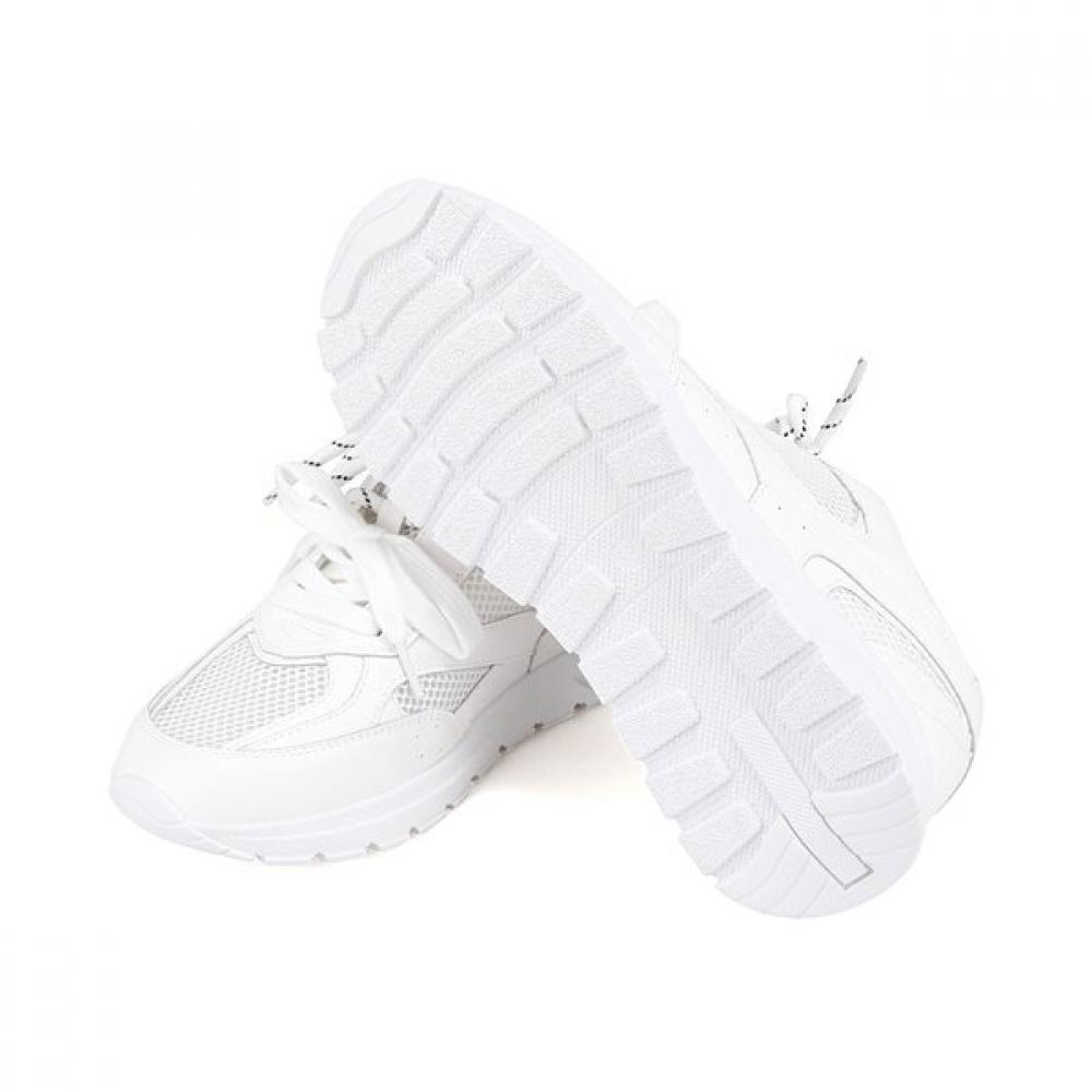 Barbara Women S Leather meSh SneakerS 3cm Bbj156