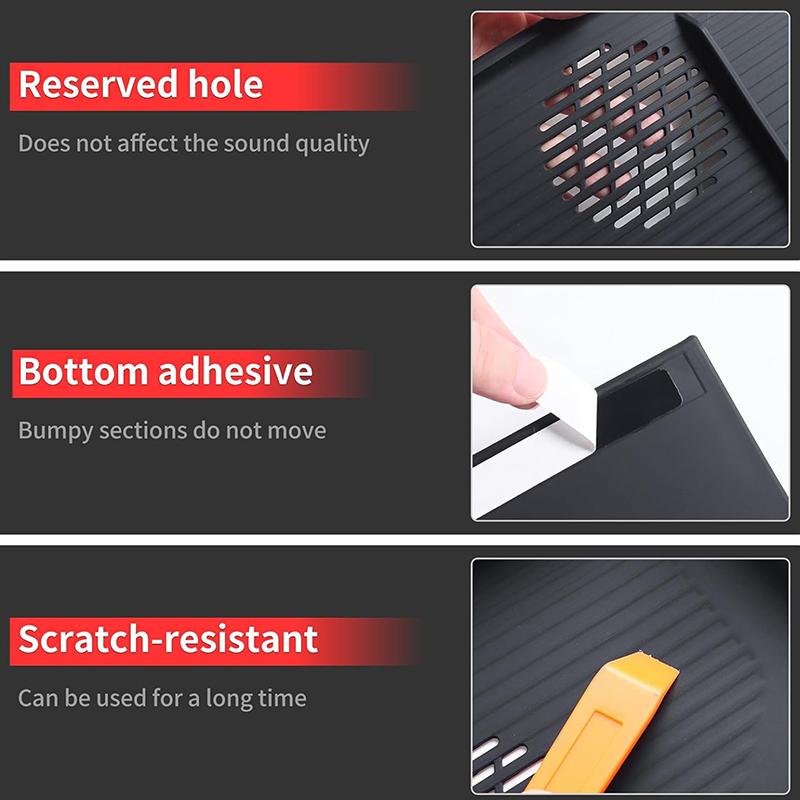 For Toyota Land Cruiser Prado Lc250 24-25 Silica Gel Car Behind Screen Hidden Storage Box Dashboard Tidying Tray Car Accessories