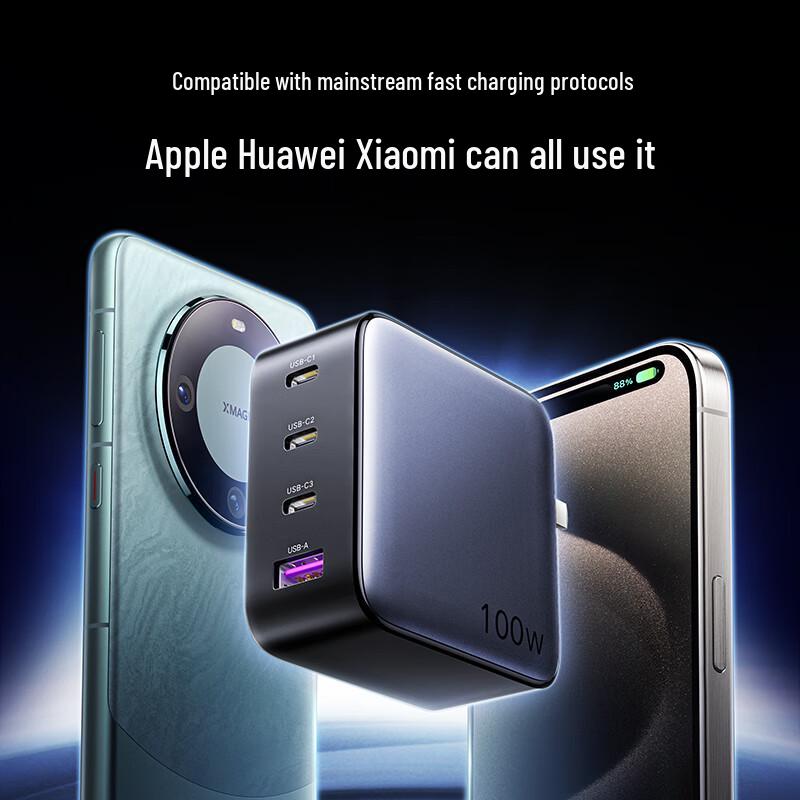 Ugreen 100W GaN Multi-Port USB-C Fast Charger