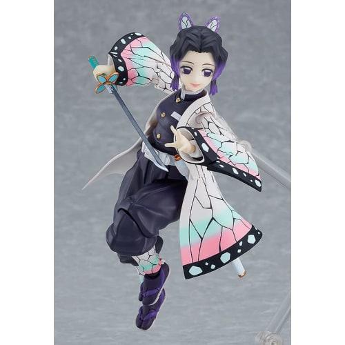 Figma Demon Slayer: Kimetsu no Yaiba Shinobu Kocho Nicht maßstabsgetreue bemalte bewegliche Figur aus Kunststoff