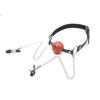 Faux Leather Choker Collar with Nipple Breast Clamp Clip Chain Couple Funny and Interesting Adult Games SM Sex Toys for