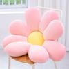 Fresh Colorful Daisy Flower Plush Pillow Toy Soft Cartoon Plant Stuffed Doll Chair Cushion Car Pillow Kids Lovers Birthday Gift