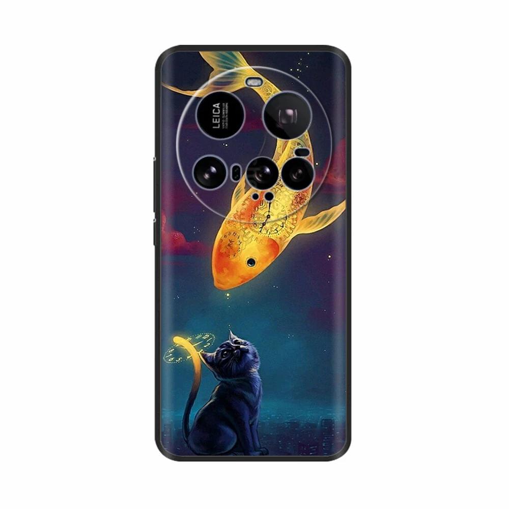 For Xiaomi 15 Ultra Case Soft TPU Silicone Shockproof Cartoon Cat Lion Phone Cover For Xiaomi 15Ultra Phone Cases Xiaomi15 Ultra