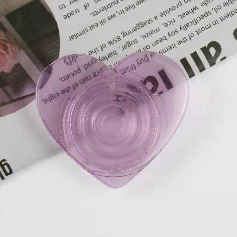 Ins Niedlicher Liebesherz Faltbarer Handyhalter Für iPhone 11 12 13 Pro MAX Mini X XS XR SE 2020 6 6S 7 8 Plus Griff Bonbonfarben Halterung