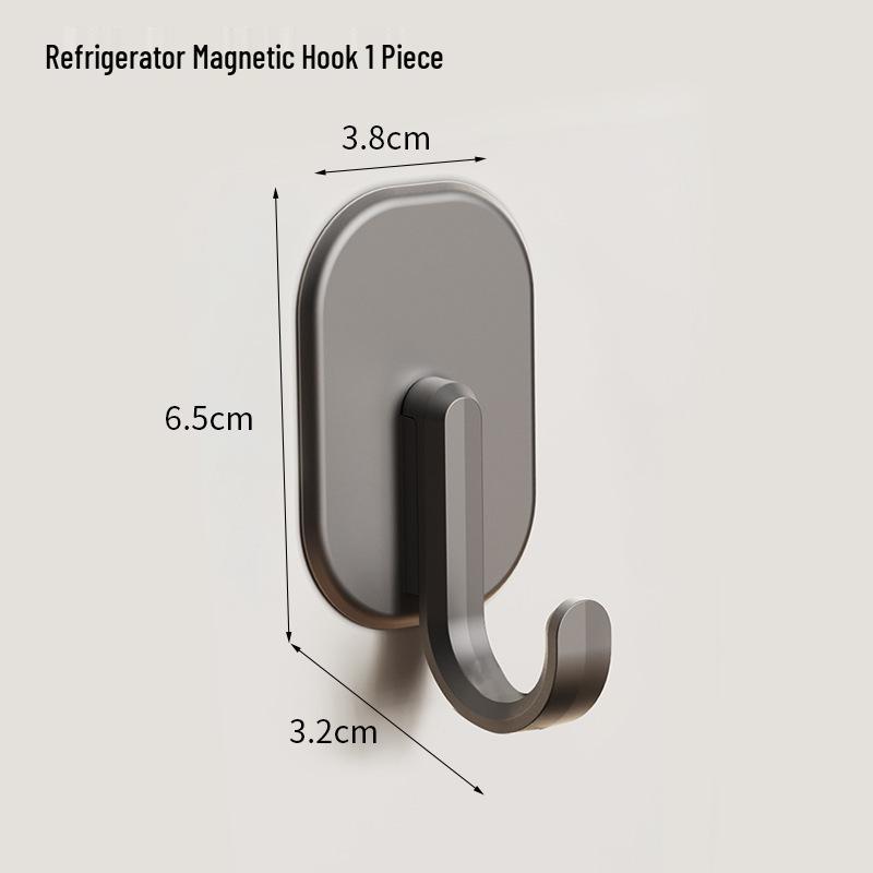 Large Transparent Stainless Steel Adhesive Hook: Strong, Thickened, Waterproof, and Traceless for Kitchen and Bathroom Use