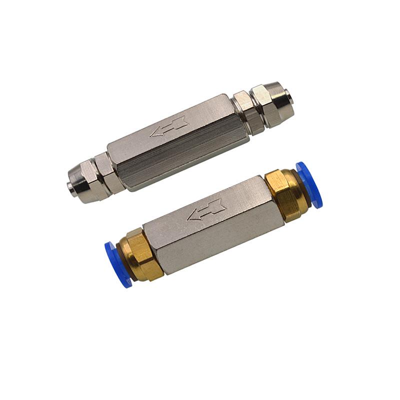 Pneumatic Air Compressor Check Valve Connector for Gas Backflow Prevention