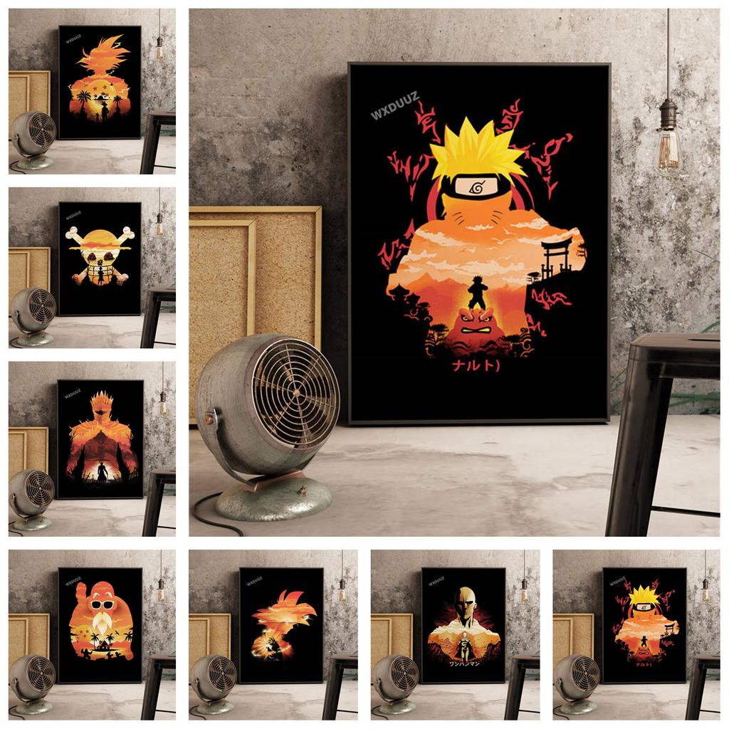 Buy Naruto Dragon Ball One Piece Japanese Anime Poster Mural Art Paintings Children S Room Paintings By Numbers Wall Decorations For Home At Affordable Prices Free Shipping Real Reviews With Photos Joom