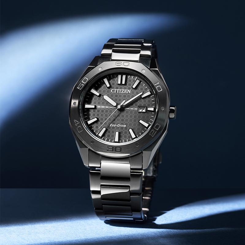 Citizen Eco Drive Light Powered Quartz Movement Stainless Steel Strap Watch 41mm Men's Watches BM7637-81H