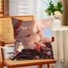 Kazuha Genshin Impact Print Polyester Pillow Case for Valentine Gift Home Sofa Cushion Cover Decoration Custom