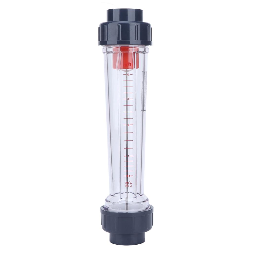 Plastic Tube Liquid Flowmeter High Accuracy Acid and Alkali Resistance Water Flow Meter Gauge for Light Industry