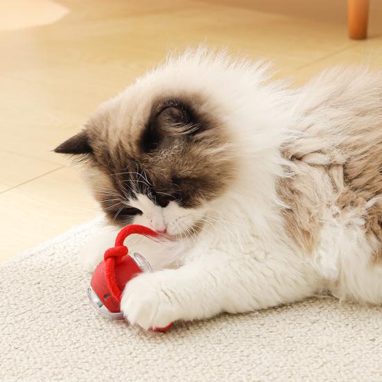 Interactive Cat Toy Ball Indoor Cats Intelligent Rolling Ball Automatically Changes Direction Fun Kitten Toy for Bored Indoor Cats Dogs Chasing