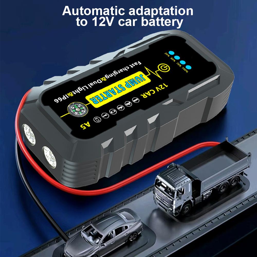 Portable Auto Starting Device Emergency Start 12V Power Bank Booster Car Jump Starter 22200mWh Car Battery Starter 3000A