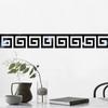 10pcs 3D Mirror Self-Adhesive Waistline Self-Adhesive Edge Strip Decoration Corner Line  Wall Decor