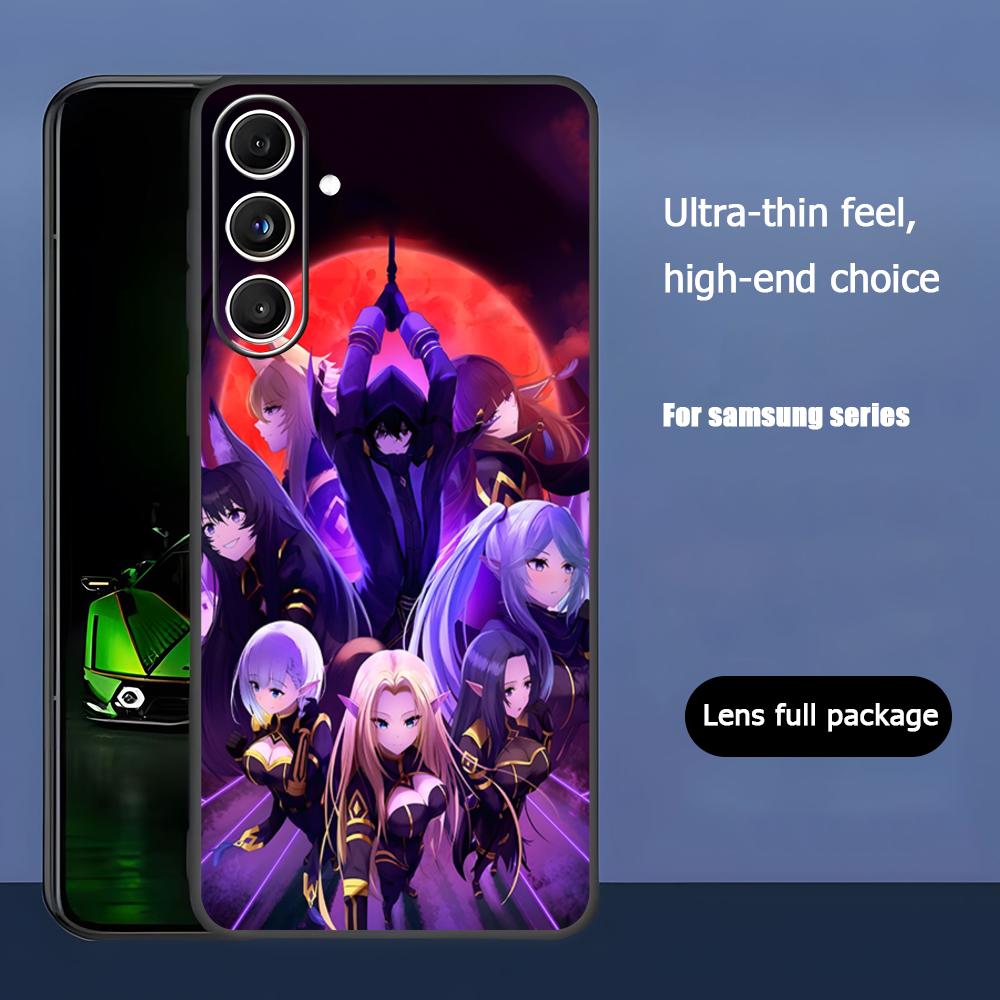Anime The Eminence in Shadow Phone Case For Samsung Galaxy S25 S24 S23 S22 S21 S20 Plus Ultra Note20 Soft Black