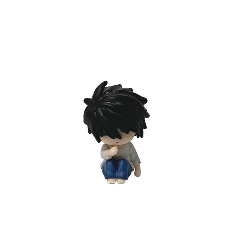 Death Note Rewrite Anime Lawliet L Ryuk Amane Misa Yagami Light Small Figure Original Capsule