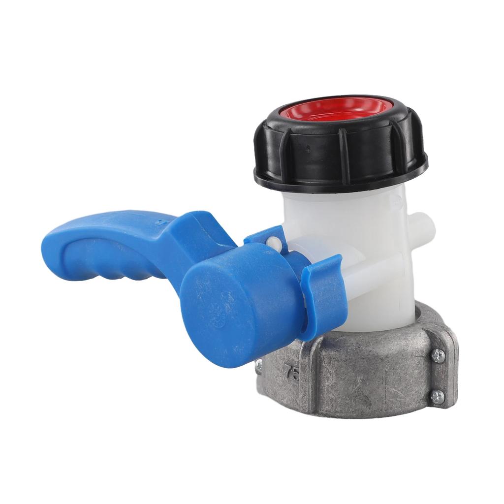 Absperrventil für IBC-Wassertank 75-mm-Adapterventil mit auslaufsicherem Design und reibungsloser Ausgabefunktion