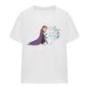 Frozen Womens/Ladies Like Warm Hugs Anna And Olaf T-Shirt