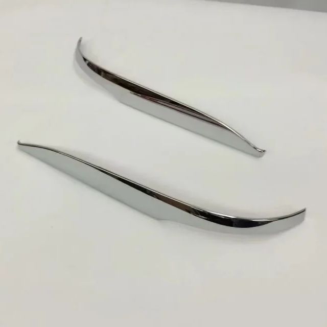 ABS Chrome Rearview Mirrors Trims Rain Eyebrow Frame Cover For Toyota Harrier 2015 2016 2017 2018  Car Styling Accessories