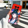 A-Apothecary D-Diaries Anime Weiche Handyhülle für Xiaomi Redmi Note 12 13 14 15 Pro Plus 11 12S 11S 11T 10 4G Schwarze Hülle Rückseite Sh