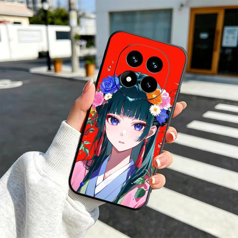 

A-Apothecary D-Diaries Anime Soft Phone Case for Xiaomi Redmi Note 12 13 14 15 Pro Plus 11 12S 11S 11T 10 4G Black Cover Back Sh Redmi Note 11T 5G