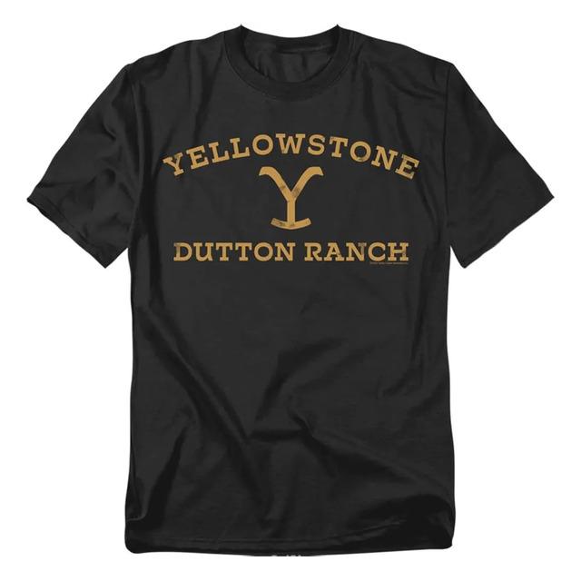 Camiseta Con El Logotipo De Yellowstone Dutton Ranch Y L