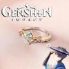 Game Genshin Impact Wanderer Scaramouche Cosplay Balladeer Ring Fashion Unisex Opening Adjustable Rings