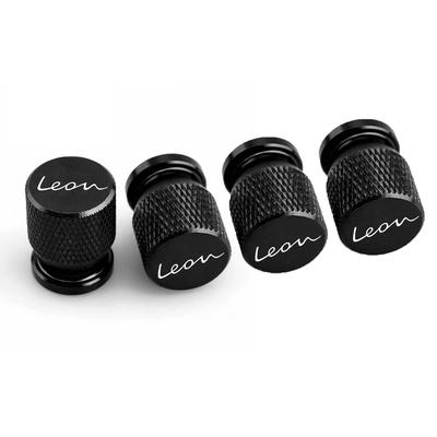 4pcs Car Accessories Auto Wheels Rims Sticker Tire Valve Stem Caps for FR Leon 5f Fr Mk2 Mk3