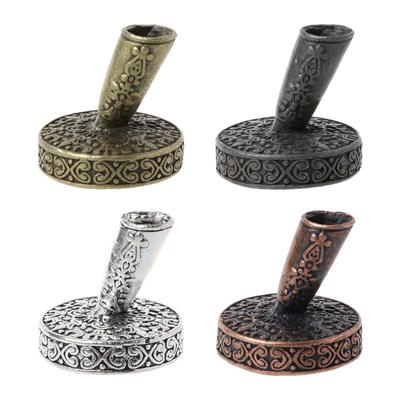 Porte-stylo rond en métal pour stylos à plume, papeterie scolaire et de bureau, cadeau pour étudiant