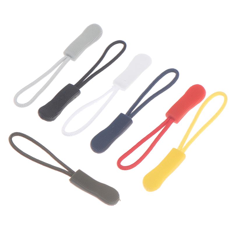 20Pcs Zipper Pulls Replacement Backpack Clothes Zip Cord Puller Slider Outdoor