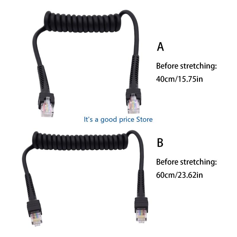 Cat6 Gigabit Spring Ethernet Cable 8 Cored Fast Speed Networking Wire for Security Camera and Router Connection