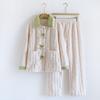 Women's Flannel Can Be Worn Outside, Soft And Comfortable, Thick And Warm, Plus Size Long Sleeved Long Pants Home Suit Set