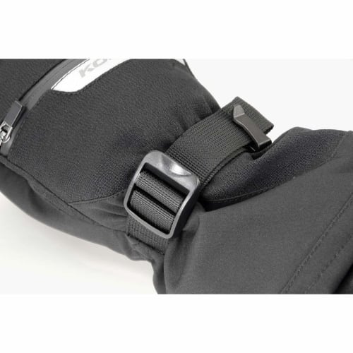 Komine Bike System Winter Long Gloves L Black/Red 06-845 GK-845