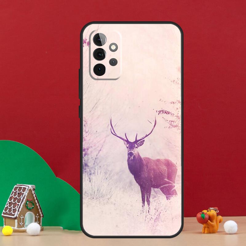Deer Reindeer Animal Case For Samsung Galaxy A17 A06 A16 A56 A36 A54 A34 A14 A52 A32 A13 A23 A33 A53 A15 A35 A55