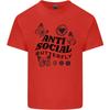 Antisocial Butterfly Unisexs Light Cotton TShirt
