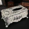 Multi-Functional Plastic Napkin Extraction Paper Box Toothpick Holder Living Room Napkin Dispenser Organizer Desktop Decorative