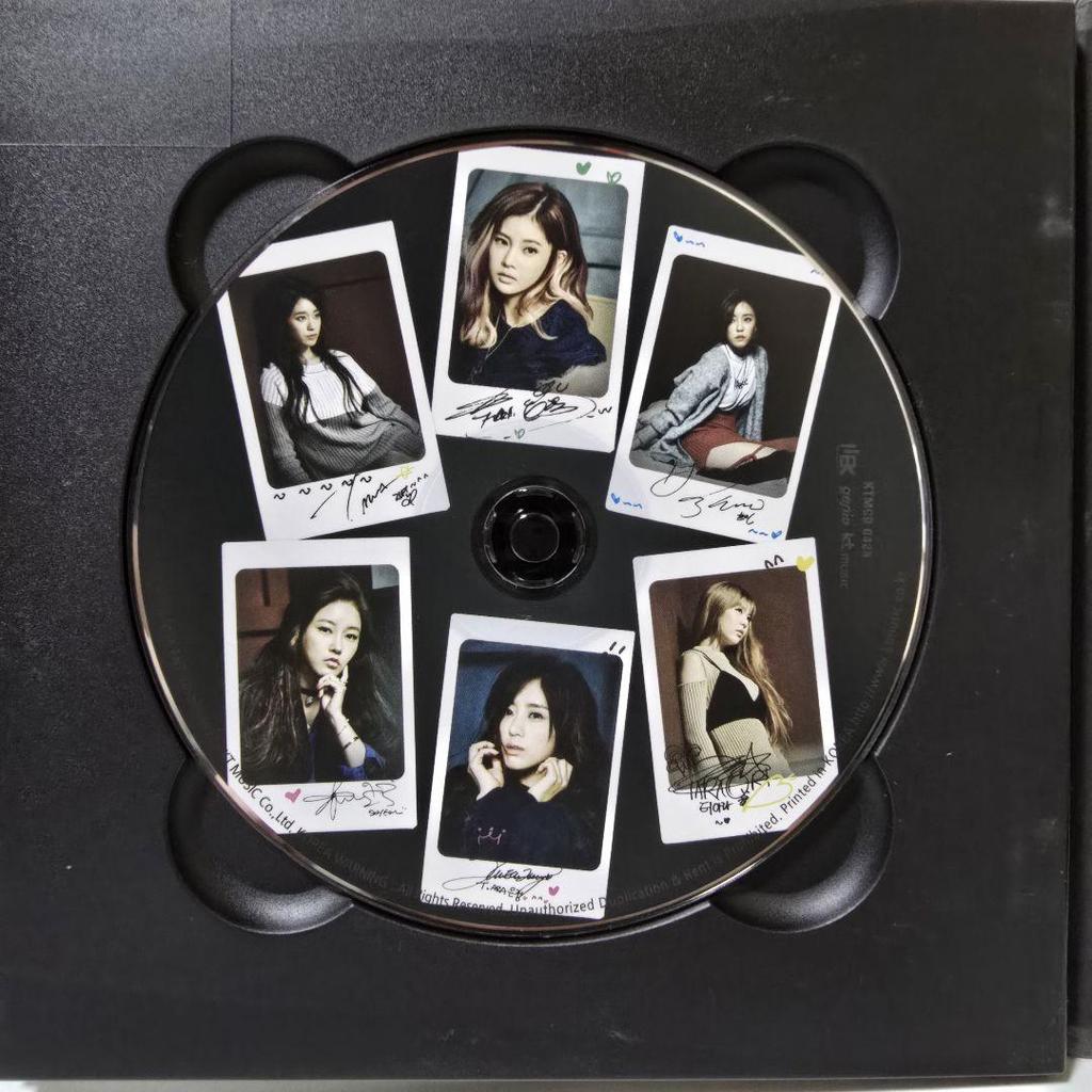 [USED] T-ARA / AND&END CD Autographed by All 6 Members