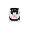Air Jordan 6 Rings 'South Beach' (Unisex) Scarpe da Basket Vintage Bianche / Rosa Iper-Azzurro Fury-Nero CK0017 100