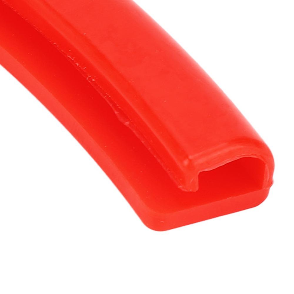 5PCS Red Tire Changer Guard Rubber Wheel Rim Savers  Chrome Delicate Wheel Rim Safe Service