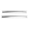 2pcs 304 Stainless Steel Drawer Cap Slip On Door Drawer Edge Guard for 0.75in Thick Doors Drawers