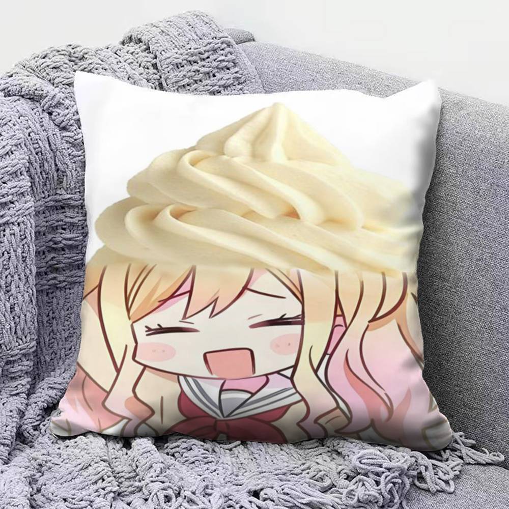 Saki Tenma Cute Home Sofa Cushion Covers and Aecorative Custom Pillow Covers