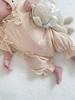 Summer Mesh Lace Romper with Snap Crotch for Girls