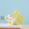 Ancient-style Figurine Decoration Item, Tuoshan Nine-Tailed Fox Creative Cute Ball Resin Artwork Cultural Gift