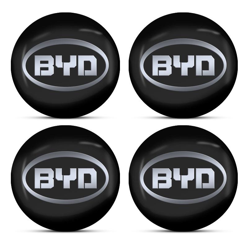 

4Pc 56mm Car Wheel Stickers Center Hub Cap Car Emblem Badge Decal For BYD F3 I3 F0 F6 S6 S8 E5 E6 G3 G6 L3 S7 M6 Tang Song Qing чёрный