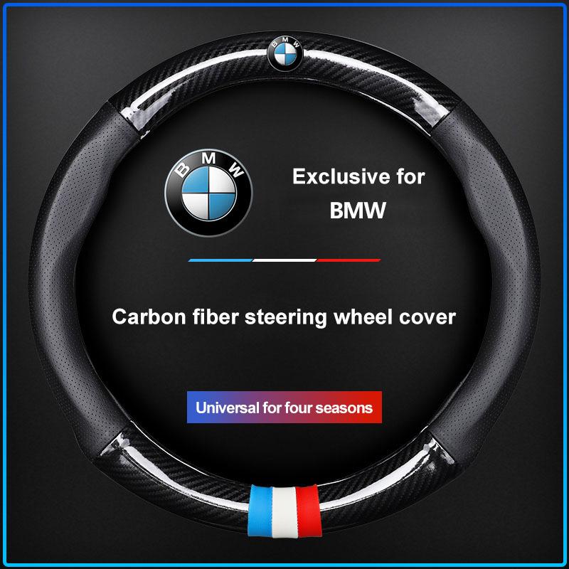 Coprivolante per Auto Traspirante Antiscivolo in Pelle PU Coprivolante per BMW Serie M Performance 1 3 5 7 M3 M4 M5 M6 X1 X3 X5 X6 X7 E30 E34 E36 E4