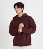 Beoteunseoul Hooded Round Mix Knit (Brown)